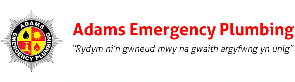 Adams Emergency Plumbing - "Rydym ni’n gwneud mwy na gwaith argyfwng yn unig"